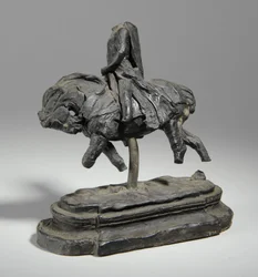 Maquette for an equestrian statue of Edward I, c.1893