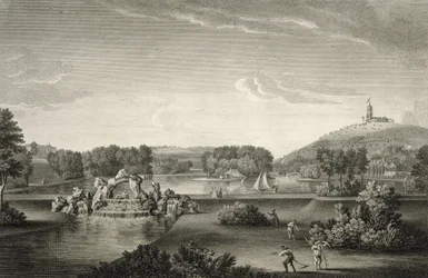West Wycombe Park, Engraved by William Woollett