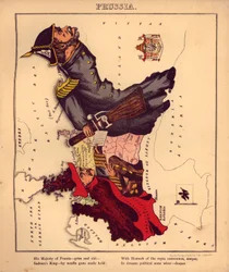 Geographical Fun - Humorous Outlines of Various Countries