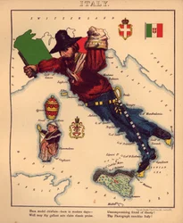 Geographical Fun - Humorous Outlines of Various Countries