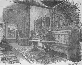 Herkomers Studio, 1890