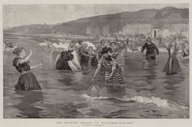 The Bathing Season at Boulogne-sur-Mer