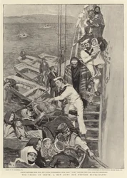 The Crisis in Crete, a new duty for British Bluejackets