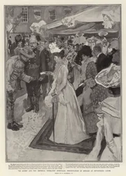 The Queen and the Imperial Yeomanry Hospitals, Presentation of Medals at Devonshire House