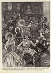 The Revival of May-Day Celebrations, the Procession in Hoxton