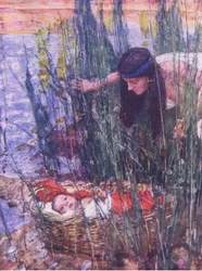 The finding of Moses, from The Bible Story published by Hodder & Stoughton, c.1930