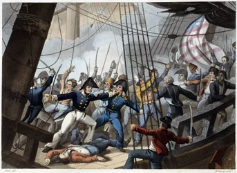 Collision of the American Boat Chesapeake