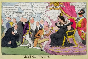Kissing Hands, published 1827