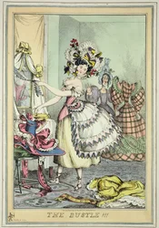 The Bustle, published by Thomas McLean, London