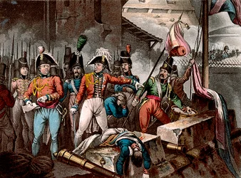 The Duke of Wellington at the Taking of Ciudad Rodrigo, Spain, Peninsular War
