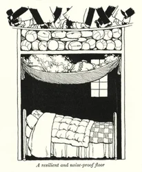 A resilient and noise-proof floor