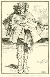 He carried the Little Perdita home to his wife