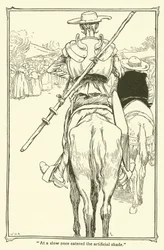 Illustration for Don Quixote