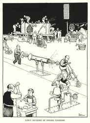 Illustration for Railway Ribaldry by W Heath Robinson