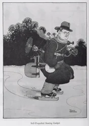 Self-Propelled Skating Gadget, Illustration from 