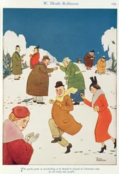 The Gentle Art of Snowballing as it Should be Played at Christmas Time by All Really Nice People