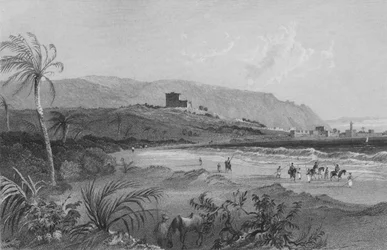 Approach to Caipha, Bay of Acre, Coast of Palestine