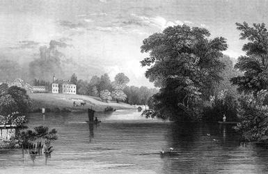Braxted Lodge, Near Witham, Essex, Engraved by Henry Wallis, 1832