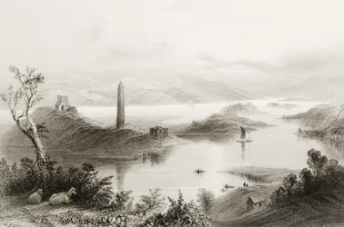 Devenish Island, County Fermanagh, Ireland, from 