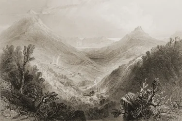 Glen of the Downs, County Wicklow, Ireland, from 