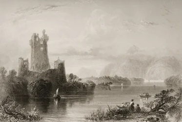 Ross Castle, Killarney, County Kerry, from 