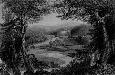 View of Drumlanrig Castle, Dumfrieshire