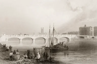 Wellesley Bridge, Limerick, Ireland, from 