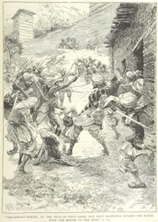 Attacking the Mine at Chitral