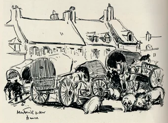 Montreuil-Sur-Mer, France, c. 1907