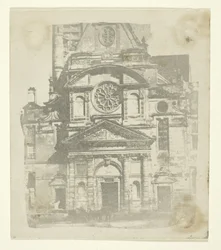 St. Etienne du Mont, Facade