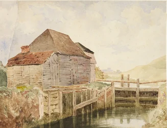 Old Mill and Lock Gates