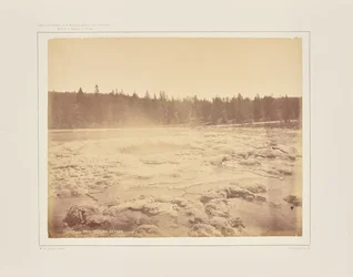 Crater of the Architectural Geyser, Lower Basin