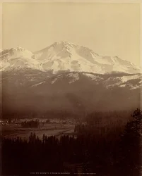 Mount Shasta from Sissons