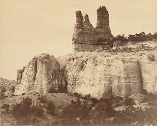 Navajo Church Near Fort Wingate, New Mexico
