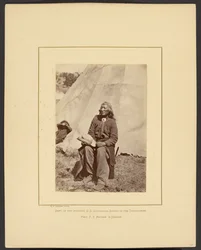 Washakie or Shoots the Buffalo Running, Shoshone, Wind River Mountains, Wyoming