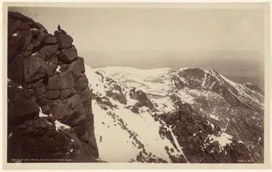 West from Summit of Pikes Peak