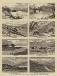 The Callander and Oban Railway, Views on the Line of Route