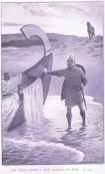 Sir Bors Found a Ship Waiting for Him