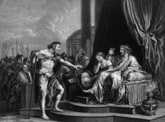 Herod Being Reproved by Him, Shut Up John in Prison