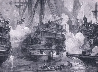 The Battle of Navarino AD 1828