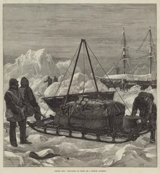Arctic Life, preparing to start on a Sledge Journey