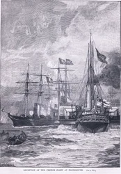 Reception of the French Fleet at Portsmouth