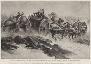 The Advance towards Dongola, the Artillery of Colonel Burn-Murdoch