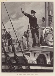 The Duke of York in Command of HMS Thrush