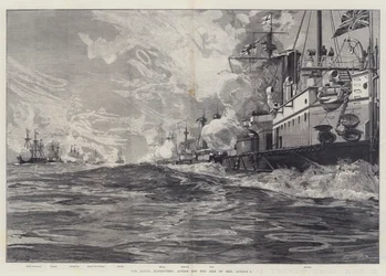 The Naval Manoeuvres, Action off the Isle of Man, 3 August