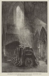 The Remains of Lord Tennyson in St Faith