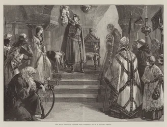 The Royal Institute Costume Ball Tableaux, Sir J D Linton