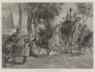 The Season in Egypt, a Canter Home from the Pyramids