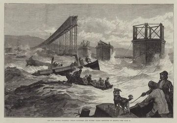 The Tay Bridge Disaster, Steam Launches and Divers