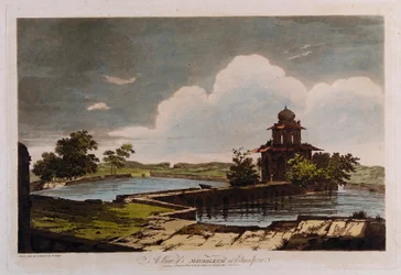 A View of a Mausoleum at Etmadpoor
